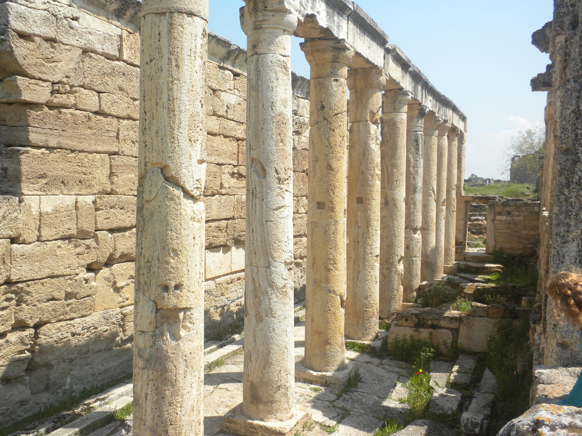 Hierapolis, one of the cities where cylindrical terracotta sarcophagi are known.