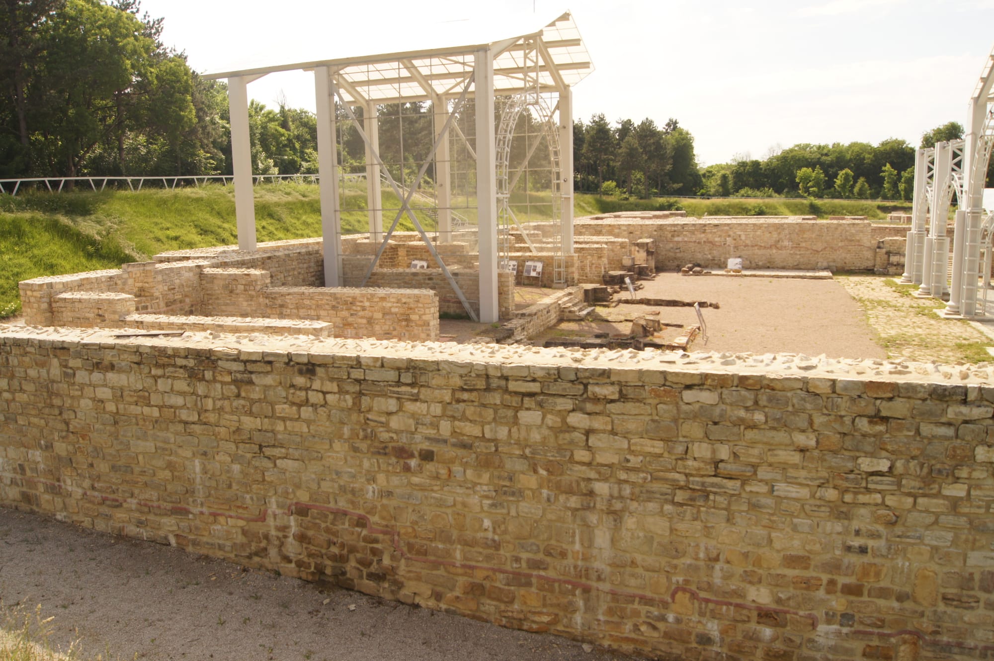 The Roman fortress of Novae, on the Danube in northern Bulgaria.
