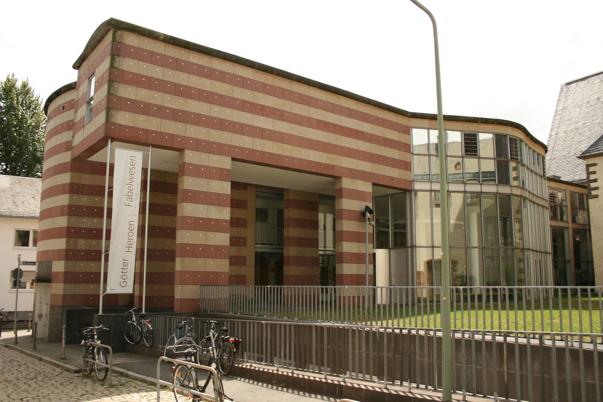 The exterior of the Archaeological Museum in Frankfurt am Main
