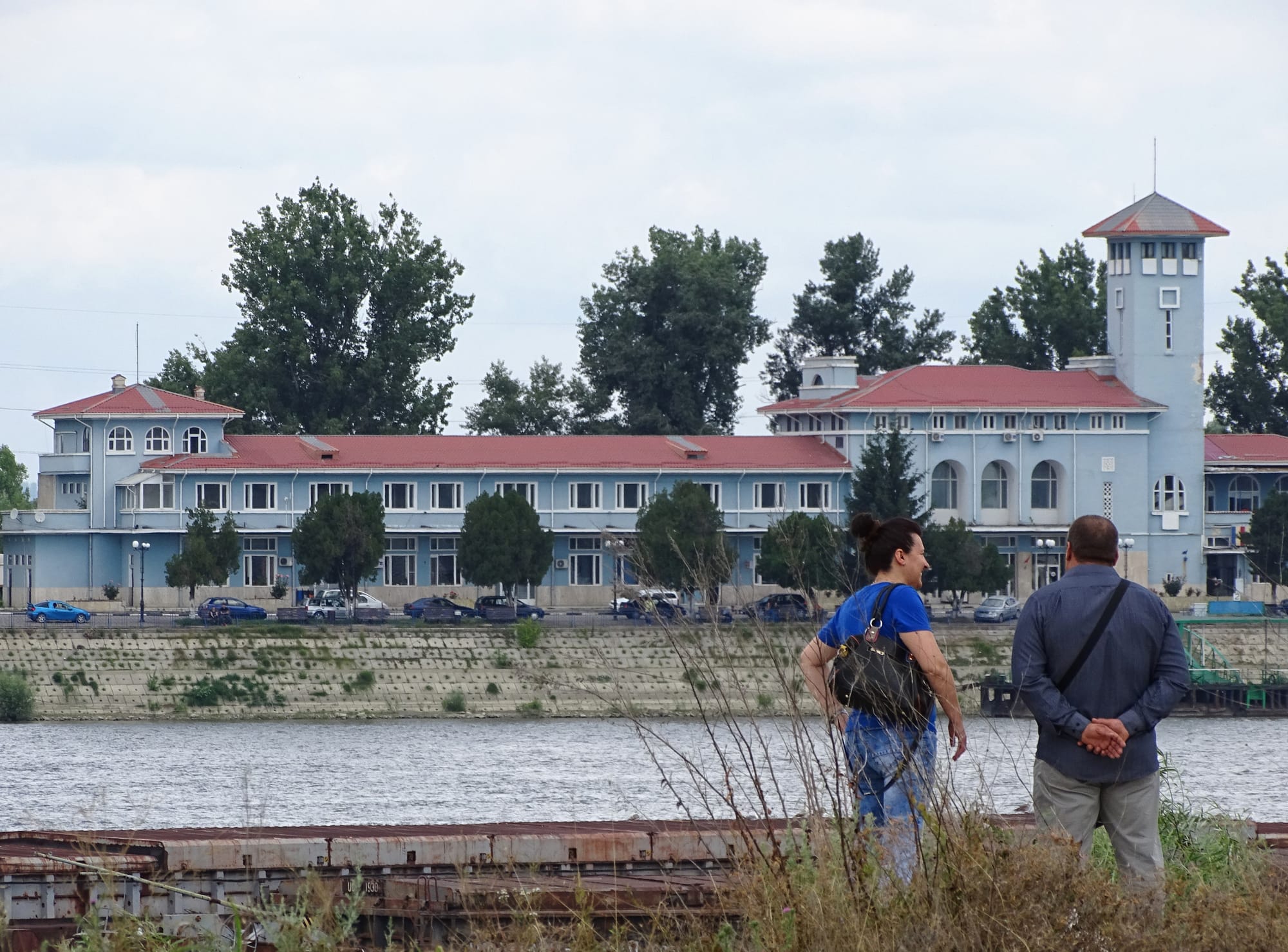 The River Danube along the Bulgarian bank